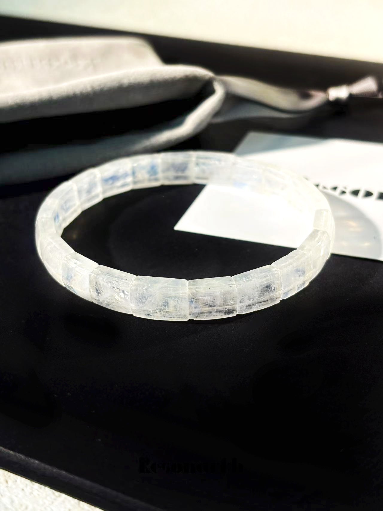 Moonstone Square Bracelet