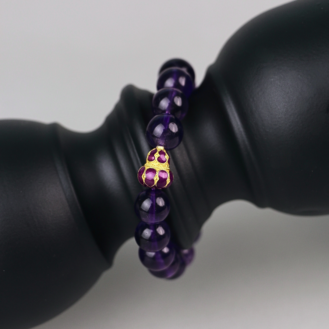 Muse - 10mm Amethyst Bracelet