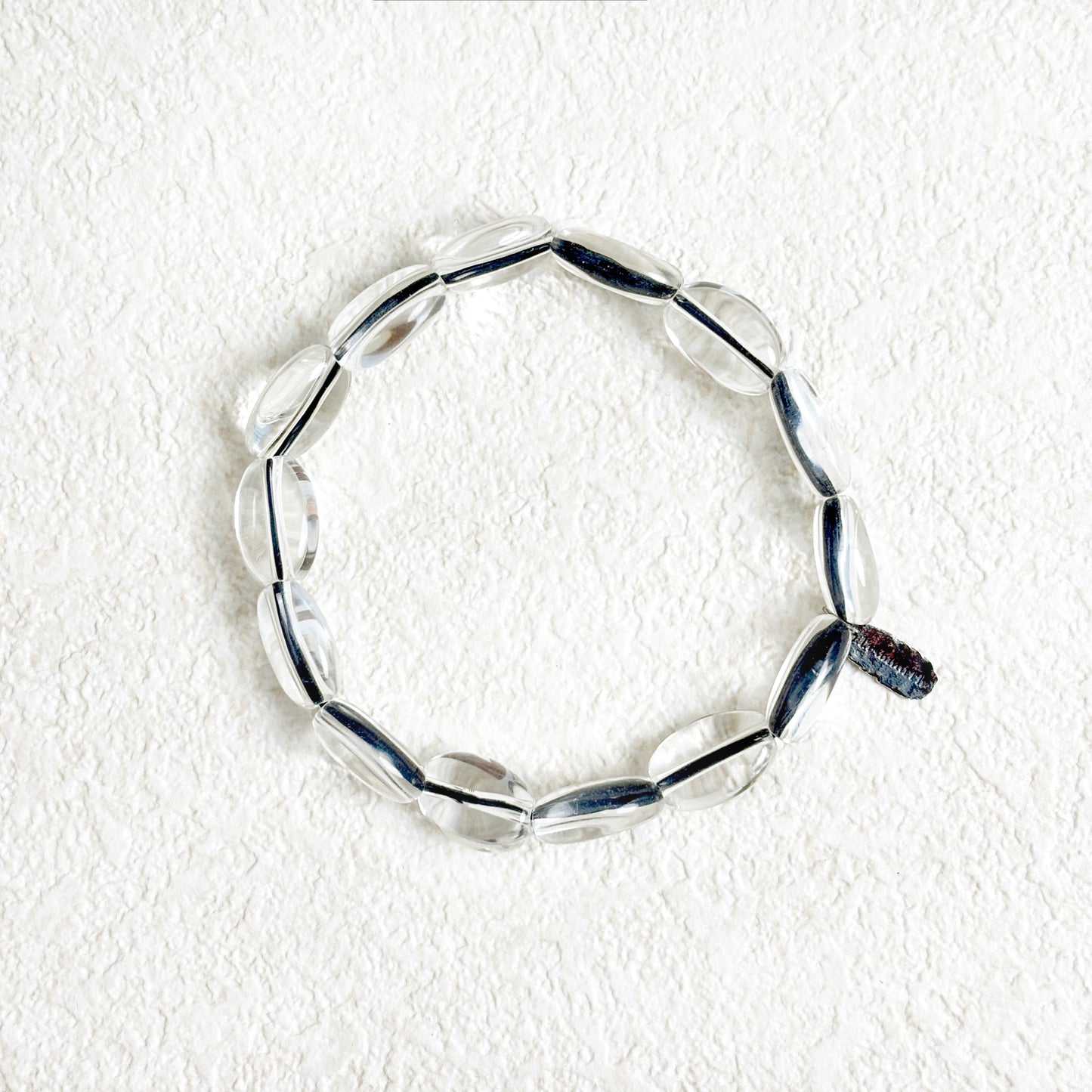 Oval Clear Quartz Bracelet