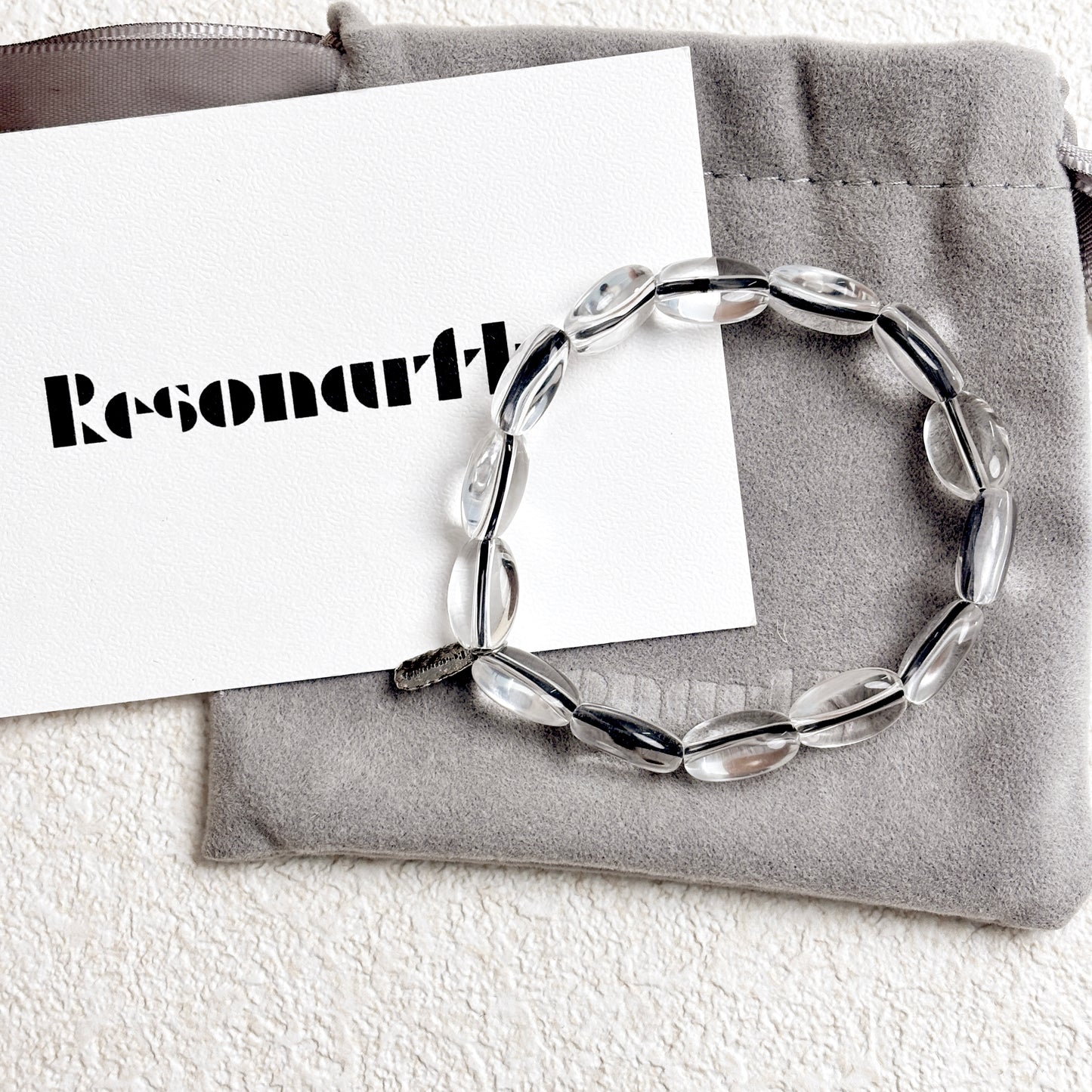 Oval Clear Quartz Bracelet