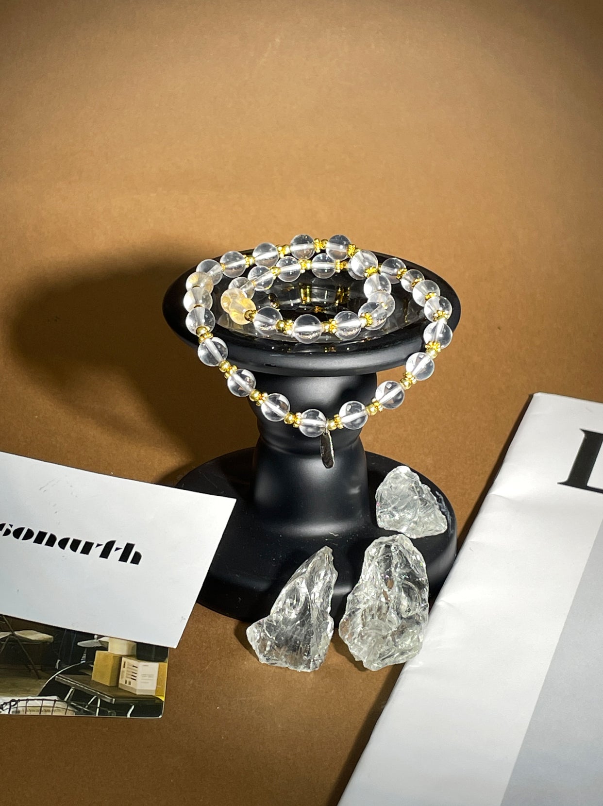 Realm of White Day - Clear Quartz Bracelet