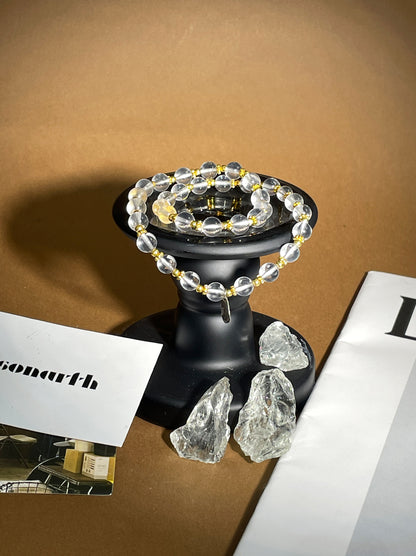 Realm of White Day - Clear Quartz Bracelet