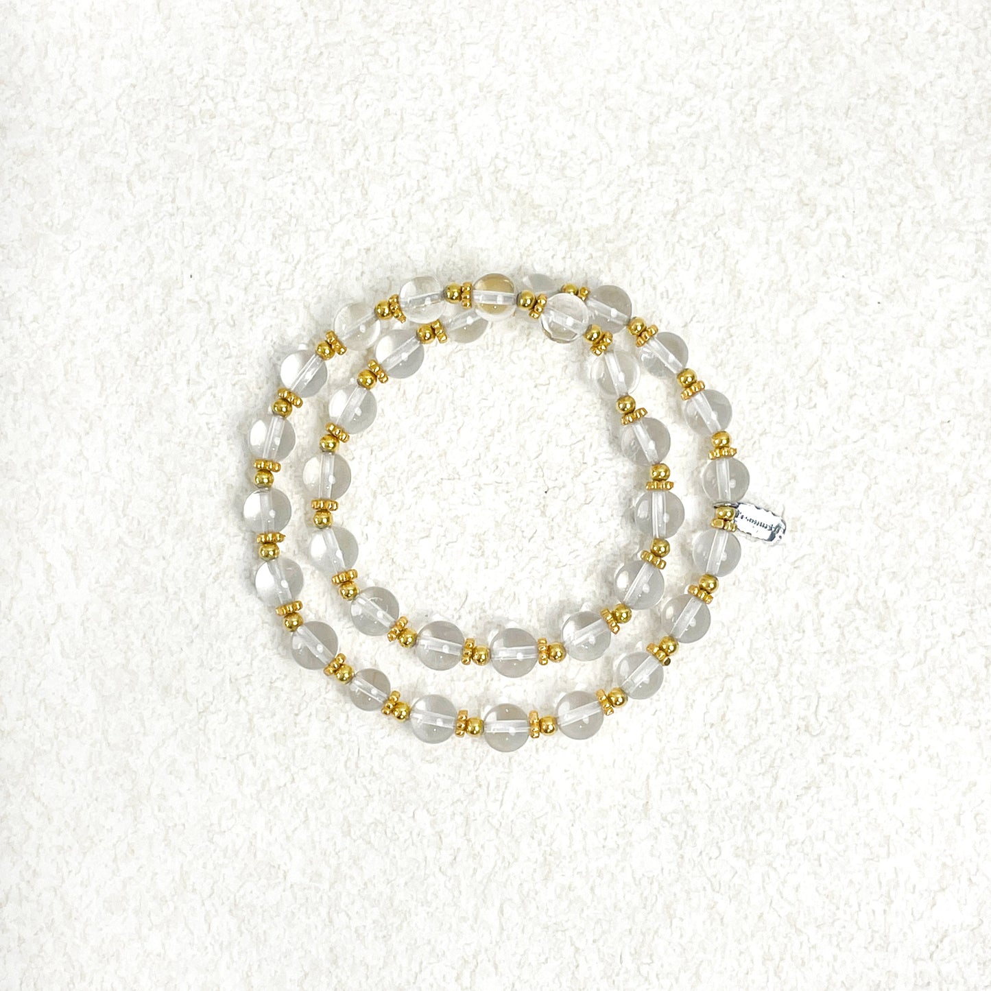 Realm of White Day - Clear Quartz Bracelet