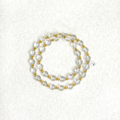 Realm of White Day - Clear Quartz Bracelet