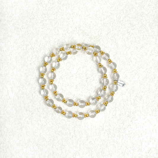 Realm of White Day - Clear Quartz Bracelet