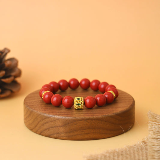 Red on the Way - Cinnabar Bracelet