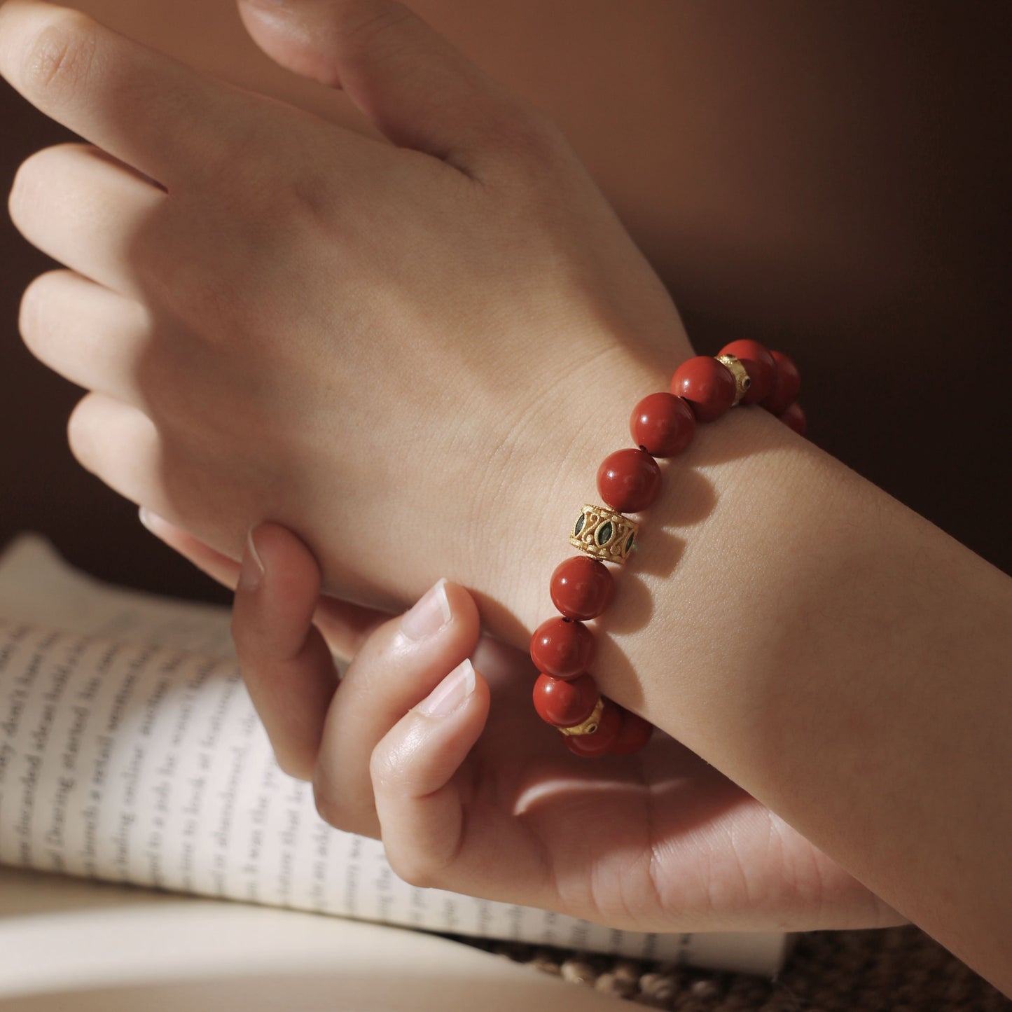 Red on the Way - Cinnabar Bracelet