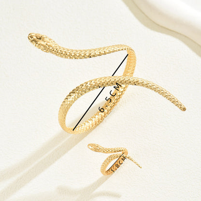 Serpent Grace - Bracelet & Ring Set