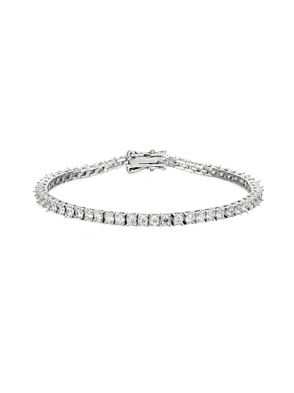 Silver Grace - Sparkling Silver Tennis Bracelet
