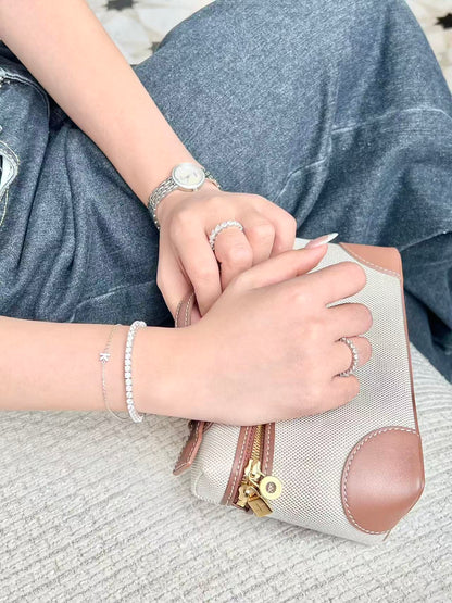 Silver Grace - Sparkling Silver Tennis Bracelet