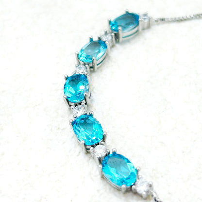 Song of the Sea – Blue Topaz Bracelet