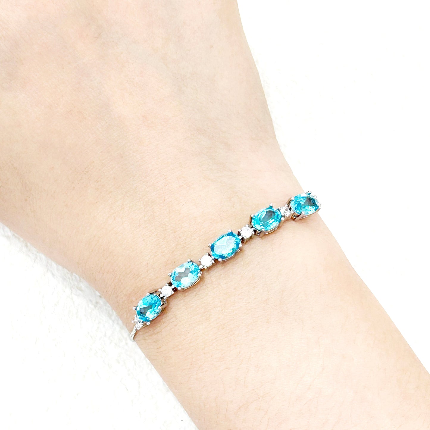 Song of the Sea – Blue Topaz Bracelet