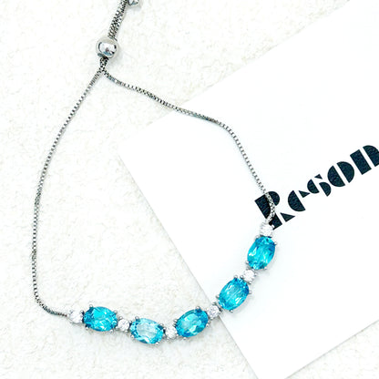 Song of the Sea – Blue Topaz Bracelet