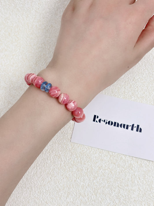 Springlight River - Rhodochrosite Bracelet