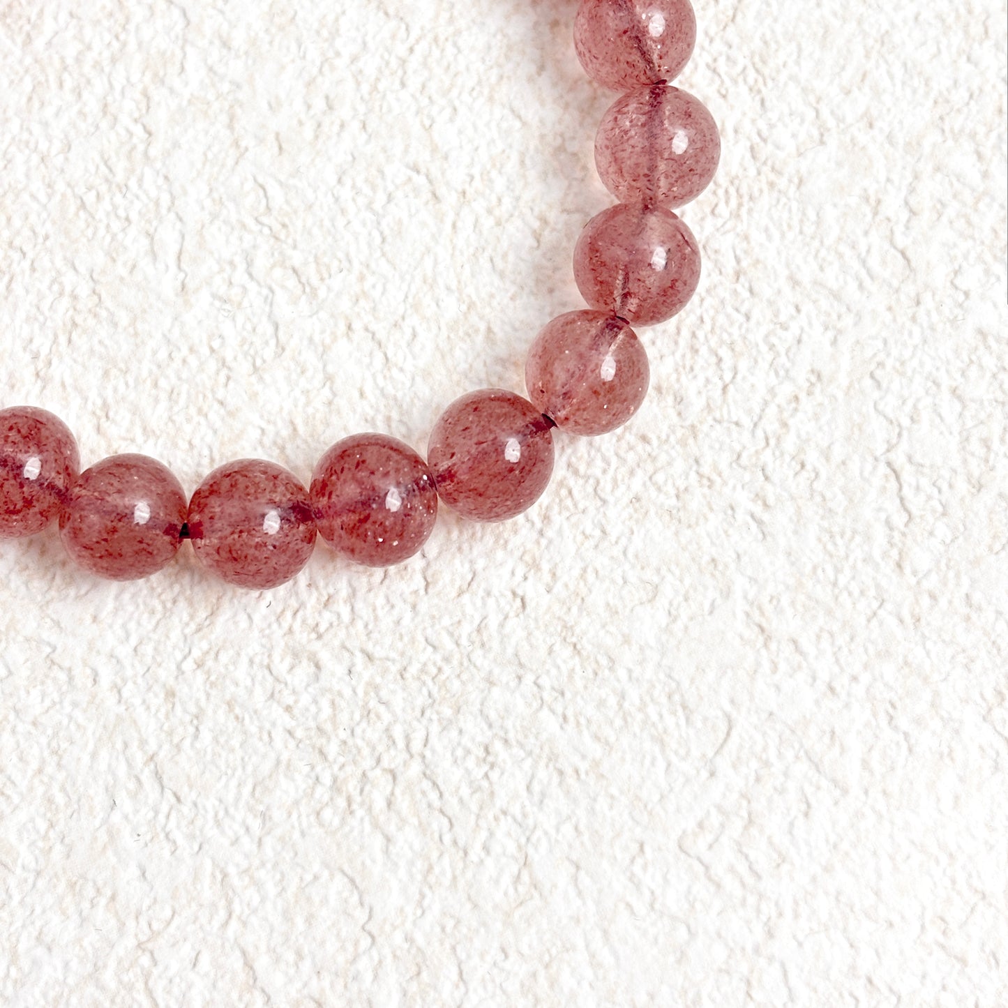 Strawberry Quartz Bracelet | Love & Healing