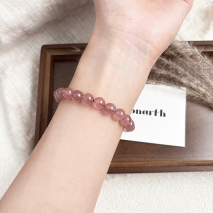 Strawberry Quartz Bracelet | Love & Healing