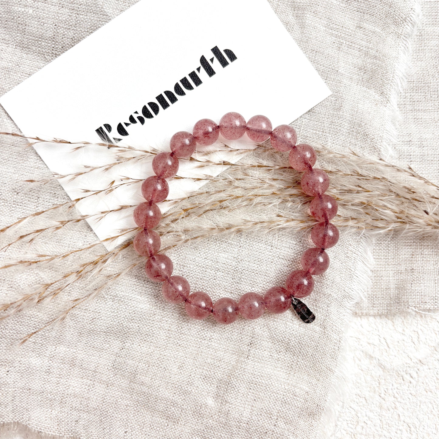 Strawberry Quartz Bracelet | Love & Healing