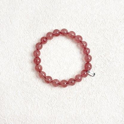 Strawberry Quartz Bracelet | Love & Healing
