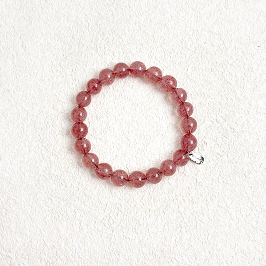 Strawberry Quartz Bracelet | Love & Healing