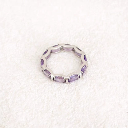 Violet Echo – Amethyst Ring | Calm & Clarity