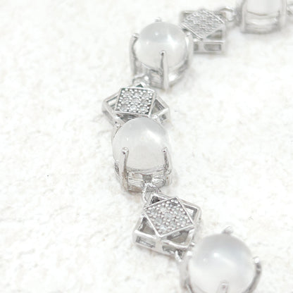 Whisper of Moon – Moonstone Bracelet