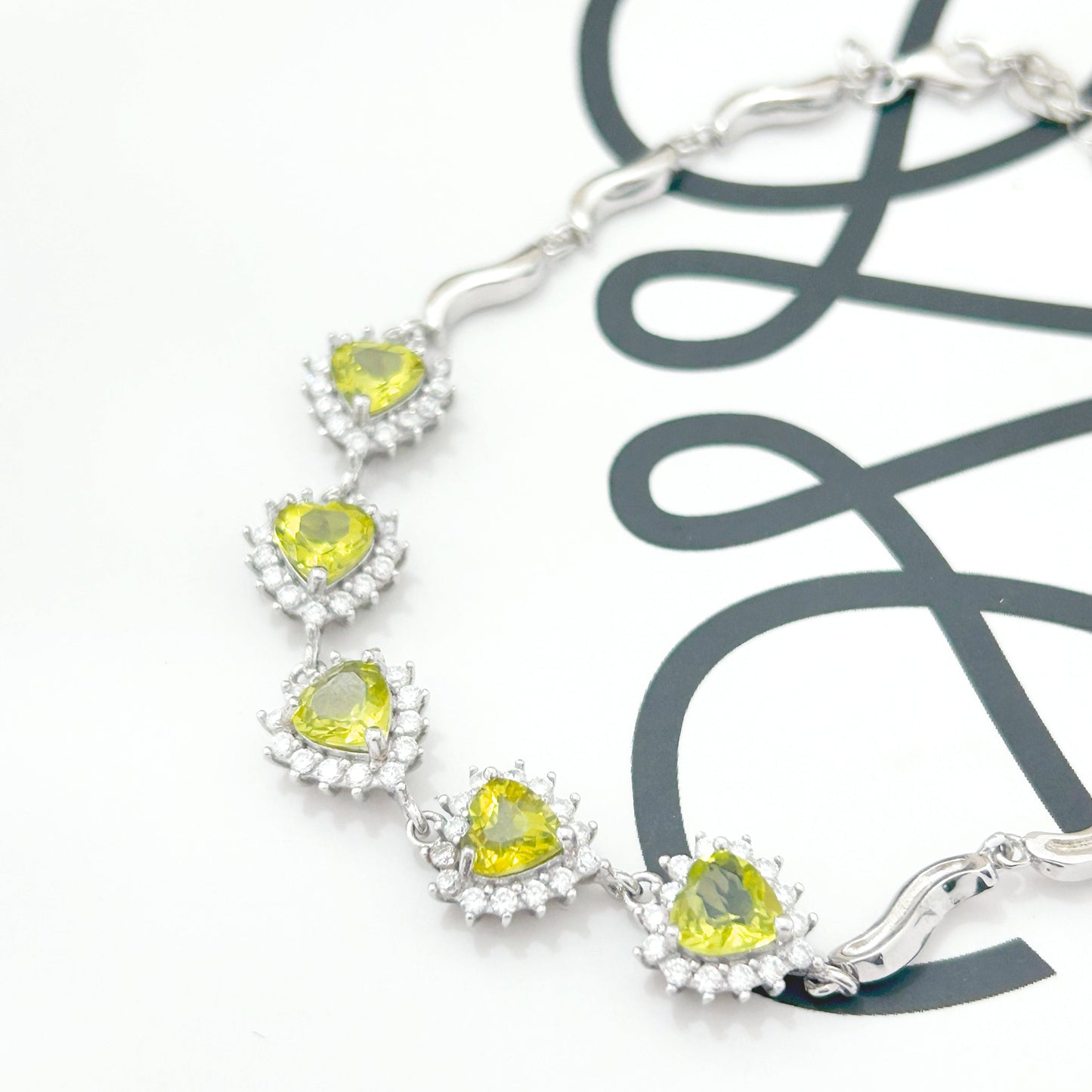 Whisper of Olive – Peridot Bracelet