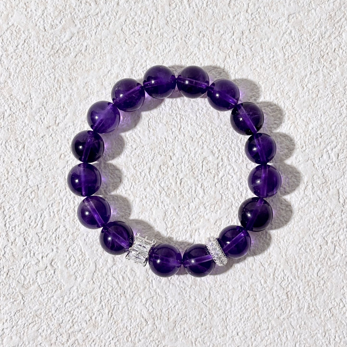 Midnight Violet - Amethyst Bracelet | Calming, Clarity & Emotional Balance